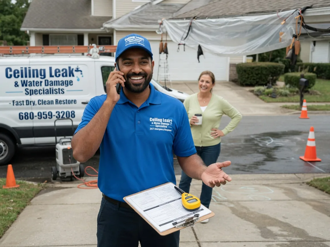 Ceiling Leak Cleanup Bartley, WV FAQs